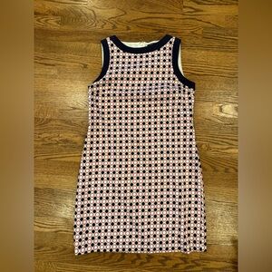 Brooks Brothers geometric sheeth dress
